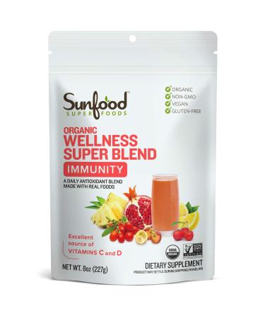 Sunfood Organic Wellness Super Blend Immunity 8 oz (227 g)