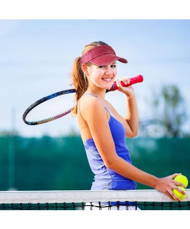 6-Piece Sports Sun Visor Hats for Men and Women - Empty Top Baseball Cap for Running and Tennis - Buy Online on GoSupps.com