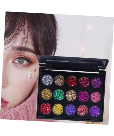 FOMIYES 2pcs 15 Eyeshadow Makeup Palette Eye Shadow Tray Diamond 1 count (Pack of 1) As Shownx2pcs - Buy Online on GoSupps.com