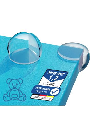Silverrack corner protection and edge protection baby transparent 20 pieces - Furniture corner protection as a perfect shock protection for baby and children - child locking furniture corners as baby protection 20 pieces 09 accessories edge protection tra - Buy Online on GoSupps.com