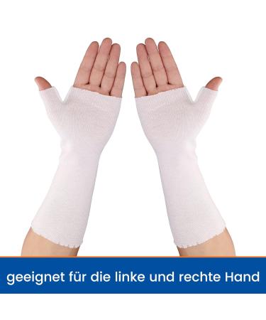 Willcom Wrist Threeking Stockinette - 10 Soft Arm Socks | Skin Liner Protective Cover for Casts & Joints | Comfortable Normal Size White - Buy Online on GoSupps.com