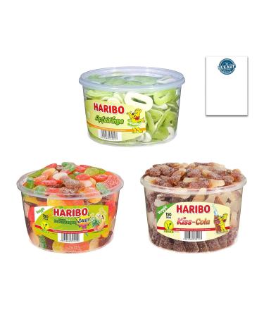 Shop Gourmet Sweets Worldwide: Apple Rings Bear Tongues K.Cola & Get a Free Notepad with Your HL Purchase! - Buy Online on GoSupps.com
