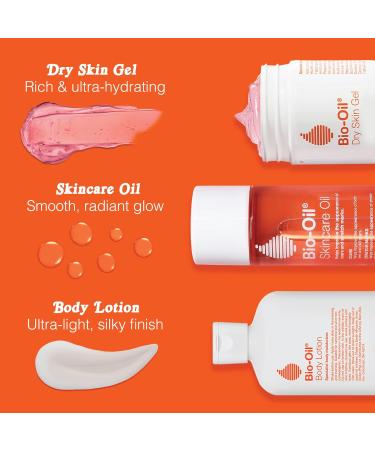 Bio-Oil Dry Skin Gel - Fast Absorbing Face & Body Moisturizer Non-Comedogenic Nourishing Emollients & Vitamin B3 1.7 oz - International Shipping Available - Buy Online on GoSupps.com