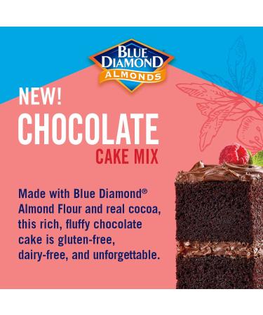 Blue Diamond Almonds Flour Gluten-Free Chocolate Cake Mix 12.5 Oz - Multicolor - Buy Online on GoSupps.com