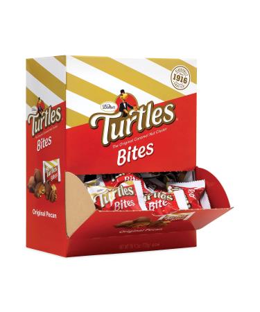 DeMets Turtles Bite Size Mini Bars 0.42 Ounce, 60 Pieces in a Pack