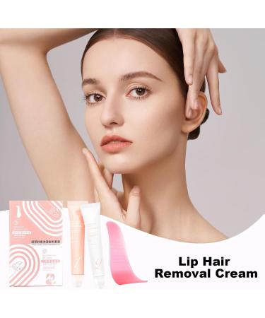  G n rique Facial Hair Removal Cream Lip Hair Remover Lotion Depilatory Creams Kit with Scraper Gentle Skin Care Solution for Men s Face Shower Use and At-Home Beauty Routine - Buy Online on GoSupps.com
