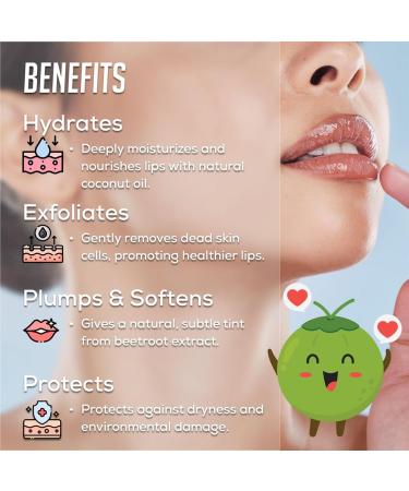 Bee & Beauty Moisturizing Lip Serum Roll On Combo - 5ml Each With Natural Flavours Nourishes Hydrates And Gently Exfoliates For Men And Women Natural Pink Lip Roll On For Daily Lip Care - Buy Online on GoSupps.com