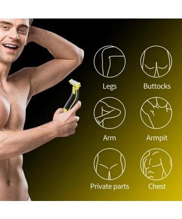 Full Body Waterproof Electric Shaver for Men | Ergonomic Wet & Dry Rotary Beard Trimmer | Double Shave Facial Grooming - Buy Online on GoSupps.com