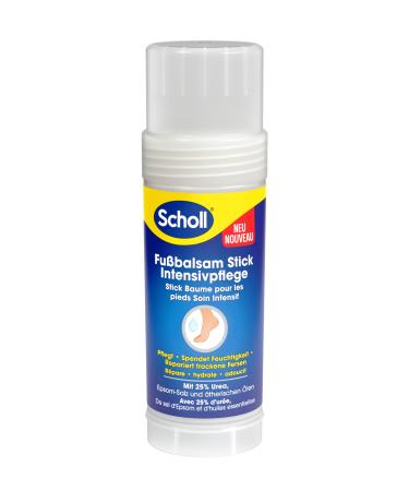 Scholl intensively nourishing foot balm stick for repair of very dry and cracked heels intensely moisturizing for healthy feet with 25% urea epsom salt and essential oils - Buy Online on GoSupps.com