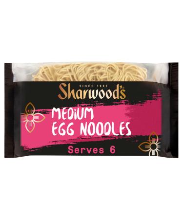 Sharwood's Medium Egg Noodles 340 g Packet (Pack of 1) - Buy Online on GoSupps.com