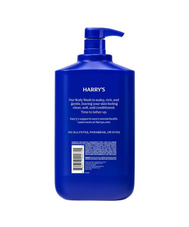 Harry's Men's Body Wash - Redwood - 30 fl oz - Shower Gel for Men - No Parabens, Sulfates, or Dyes (Pack of 3) - Buy Online on GoSupps.com