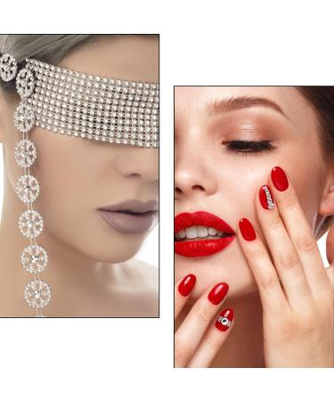 Ylyy 1440 Pieces Crystal Road Stones - Round Glass Stones with Tweezers & 5 Pick-Up Tools for Creative Projects | International Shipping Available - Buy Online on GoSupps.com