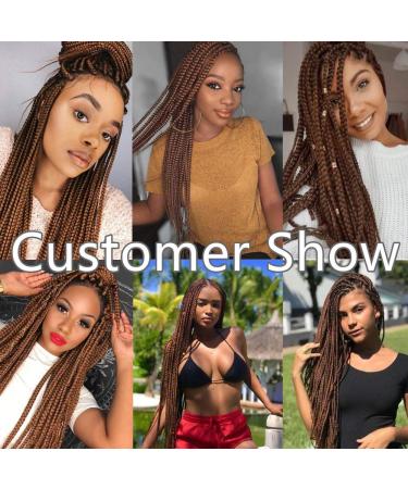 Pre-Stretched 26 Braiding Hair - 8 Packs Soft Yaki Synthetic Crochet Braids (30#) - Itch-Free & Hot Water Set - Buy Online on GoSupps.com