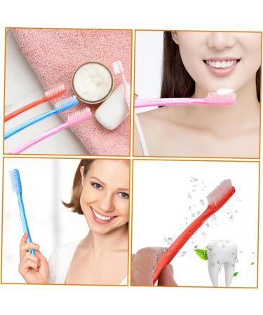 Gatuida 10-Count Hard Travel Toothbrush Set for Adults | Interdental Cleaning Brush for Stain Removal | Durable Plastic Manual Toothbrushes - Buy Online on GoSupps.com