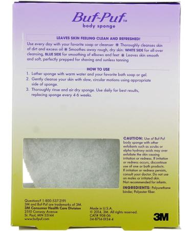 Buf-Puf Buf-Puf Body Sponge 1 each by Buf-Puf - Buy Online on GoSupps.com