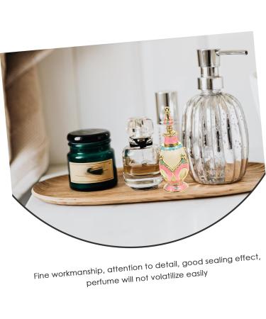 FRCOLOR Miniature Middle Eastern Perfume Bottles - Glass Essential Oil & Arabic Perfume Sample Bottles - 2pcs Travel Empty Flavor Bottles - Buy Online on GoSupps.com