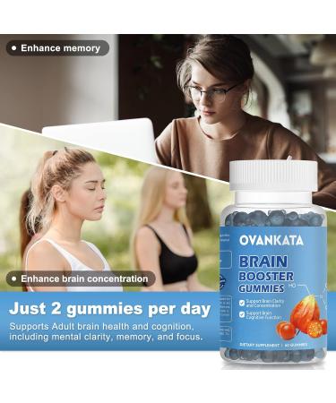 OVANKATA Potassium Magnesium Gummies + Brain Booster - Natural Mineral & Cognitive Support - Buy Online on GoSupps.com