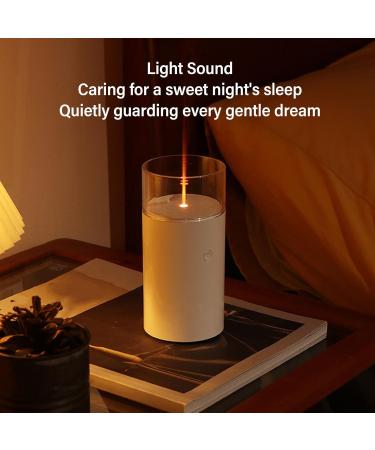 Essential Oil Diffuser 3 in 1 - Aromatherapy Humidifier & Night Light | Colorful LED Flame Design for Home & Office - Buy Online on GoSupps.com