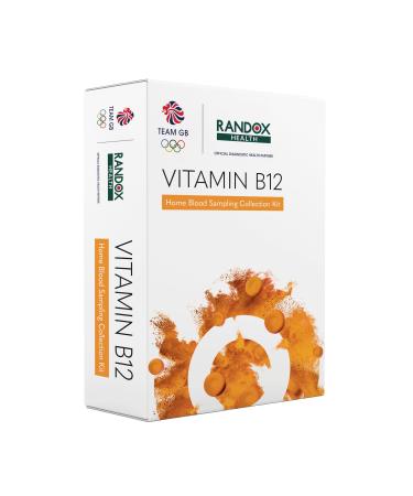 Vitamin B12 Test | VIT B12 Test Kit | at-Home Vitamin B12 Blood Test | Randox Health | Personalised Report Included | Health Results in 2-3 Days | Vitamin Deficiency Self-Test