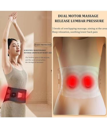 Kehtu Waist Massage Device | Vibration Massage Belt with 5-Stage Heat & 3 Adjustable Modes for Muscle Relief - Buy Online on GoSupps.com