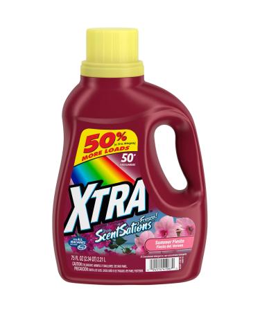 Xtra Liquid Laundry Detergent Summer Fiesta 75oz
