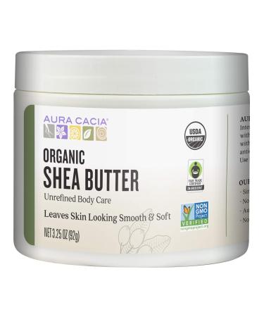 Aura Cacia Organic Shea Butter 3.25 oz (92 g)