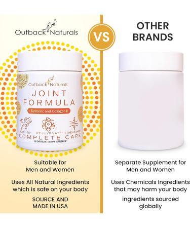 Best Complete Joint Formula: Advanced Support with Collagen Turmeric & Vitamin C for Joint Relief & Mobility - Ideal for Knee Muscle Bone & Hip Health - Buy Online on GoSupps.com