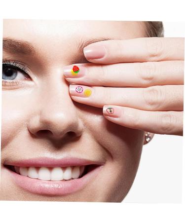 Housoutil 4 Packs Nail Art Polymer Clay Nail Art Craft Diy Nail Decoration Fruit Pattern Nail Decorations Diy Fruit Nail Art Fruit Slices Resin 3d Manicure 11X7cm Colorful - Buy Online on GoSupps.com