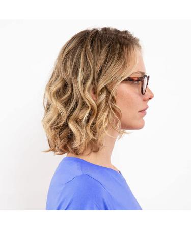 Muunel Blue Light Blocking Glasses Essilor Lenses Anton UVAllBlue Women Square Shape Tortoise Frame -1.00 Strength - Buy Online on GoSupps.com