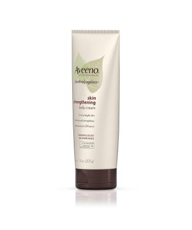 Aveeno Positively Ageless Skin Strengthening Body Cream 7.3 Oz - Long-lasting Moisturizer - Buy Online on GoSupps.com