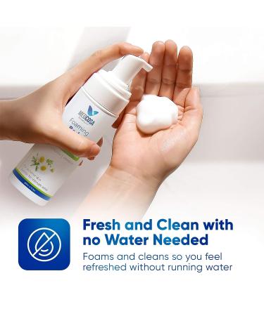 Medcosa No Water Body Wash - Rinse Free Cleansing Foam for Adults and Elderly | Waterless Body Wash 3-Pack for Gentle Cleansing - Buy Online on GoSupps.com