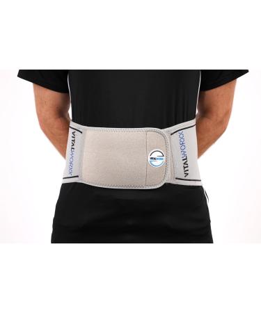 Vitalxx Rear Belt Vitalsoft Adjustable XXL Lumbar Support Bandage for Comfortable Walking & Sitting - Buy Online on GoSupps.com