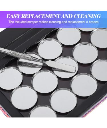 Beaupretty Empty Magnetic Mermaid Eyeshadow Palette - Makeup Palette with Mirror & Depotting Spatula Set for International Shipping - Buy Online on GoSupps.com