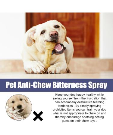LDREAMAM Anti Kau Spray for Dogs & Cats | No Chew & Bitter Spray | Stop Chewing & Licking | 50ml - Protect Your Furniture - Buy Online on GoSupps.com