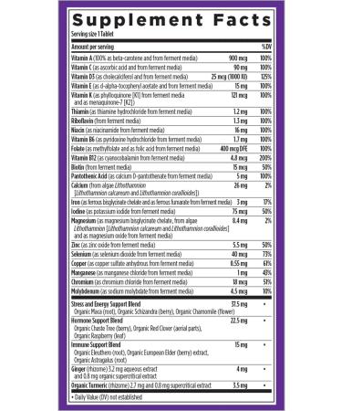 New Chapter Every Woman's One Daily Multivitamin - 72 Vegetarian Tablets for Optimal Health - Buy Online on GoSupps.com