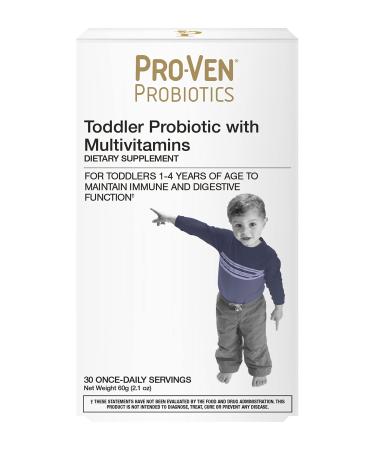 Pro-Ven Probiotics Toddler Probiotic with Multivitamins 5 Billion CFU Daily Multi-Strain Probiotic Berry Powder for Infants Newborns to 3 Year Olds - Easy to Take - Guaranteed Potency