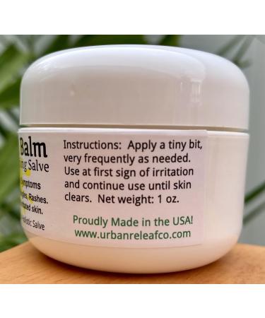 Urban ReLeaf Lemon Balm Salve - Natural Solution to Itchy Blisters, Rashes, and Bug Bites - Buy Online on GoSupps.com