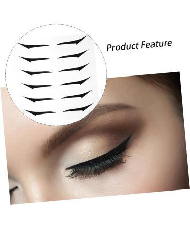 WOONEKY 36 Pairs Glitter Eyeliner Eyeshadow Tape Eye Make up Eyeliner Double Eyelid Tapes Instant Sticker - Buy Online on GoSupps.com