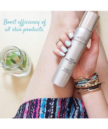 Institut Esthederm - Cellular Water Face Mist - Energizing Hydra-booster Enrichied in Acid Hyaluronic Moisturizing Effect - All Skin Types 100 mL. - Buy Online on GoSupps.com