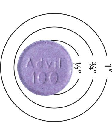 Junior Strength Advil (20 Count Fruit Flavour) Ibuprofen Chewable Tablets fever reducer/pain reliever Fruit (Fever & Pain) 20 Count (Pack of 1) - Buy Online on GoSupps.com