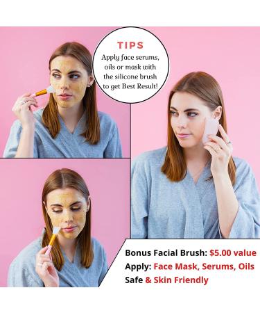 Original Jade Roller & Gua Sha Set | Natural Rose Quartz Facial Tools for Toning & Firming Skin - Buy Online on GoSupps.com