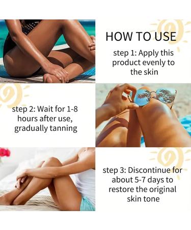 1Pcs Carrot Tanning Intensifying Gel Luxury Carrot Intensive Tanning Gel Natural Ingredient Tanning Lotion Brown Tan Accelerator Cream - Buy Online on GoSupps.com