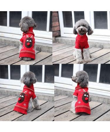XXL Abrrlo Dog Costumes - Cozy Cotton Christmas Sweater & Winter Coat for Pets | Ideal Dog Clothes for Holiday Dress-Up - Buy Online on GoSupps.com