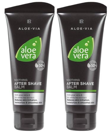 1a LR 2x20401 Aloe Vera - After Shave Balm 50% Aloe Vera Balm 2 x 100 ml by L R