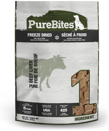 PureBites 1Pb470Bl Beef Liver for Dogs (16.6Oz/470G) + PureBites Gently Air Dried Beef Jerky Dog Treats (213g) 470 g (Pack of 1) Beef Liver+ Beef Jerky Dog Treats - Buy Online on GoSupps.com