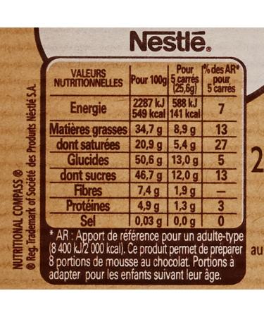 Nestl Dessert Baking Chocolate 52% - 7.2oz | Premium Quality Baking Chocolate - Buy Online on GoSupps.com