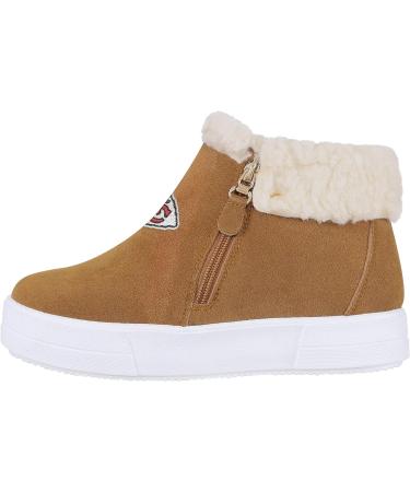 Kansas City Chiefs Women's NFL Fuzzy Brim Zipper Boots - Size 8 | Team Color - Buy Online on GoSupps.com