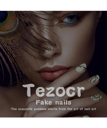 24 Pcs Halloween Press on Nails - Glossy Short Acrylic Nails with Bloody Heart & Ghost Designs for Women & Girls | Easy Stick-On False Nails - Buy Online on GoSupps.com