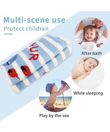 Supgomax Hooded Bathing Poncho for Kids | Cartoon Dinosaur Beach Towels | Absorbent Child Bath Towels for Swimming & Showers - Buy Online on GoSupps.com