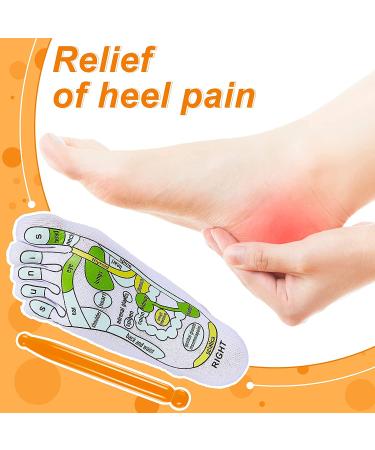SATINIOR Acupressure Reflexology Socks - 2 Pairs for Men and Women | Foot Massage Tool | Relieve Tired Feet | Five Toe Separate Design | White, Light Blue, Green, Yellow - Buy Online on GoSupps.com